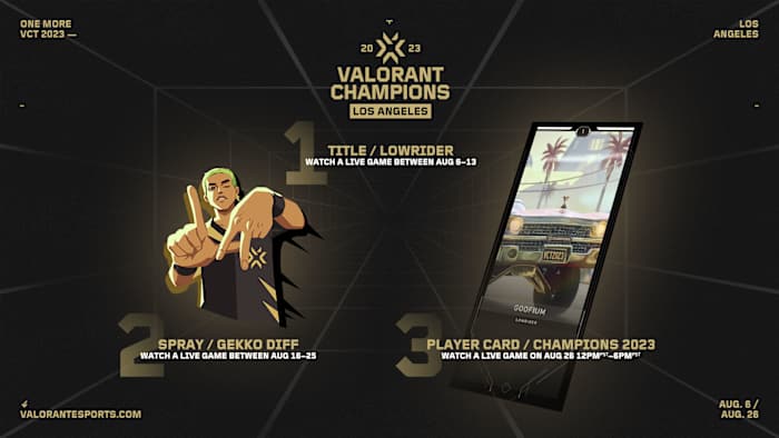 VALORANT Champions 2023 Drops